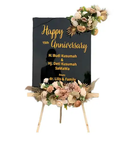 Papan Bunga Akrilik Wingkomulyo