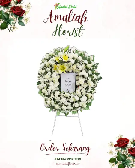 Krans Bunga Duka Wingkomulyo